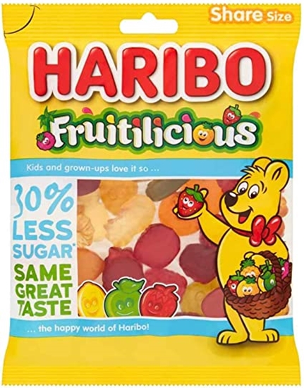 Picture of HARIBO FRUITILCIOUS 135GR